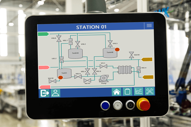 IHM Pied de Machine