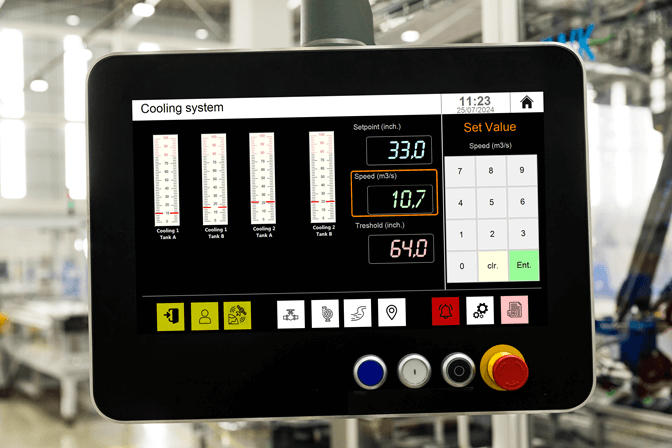 IHM Pied de Machine